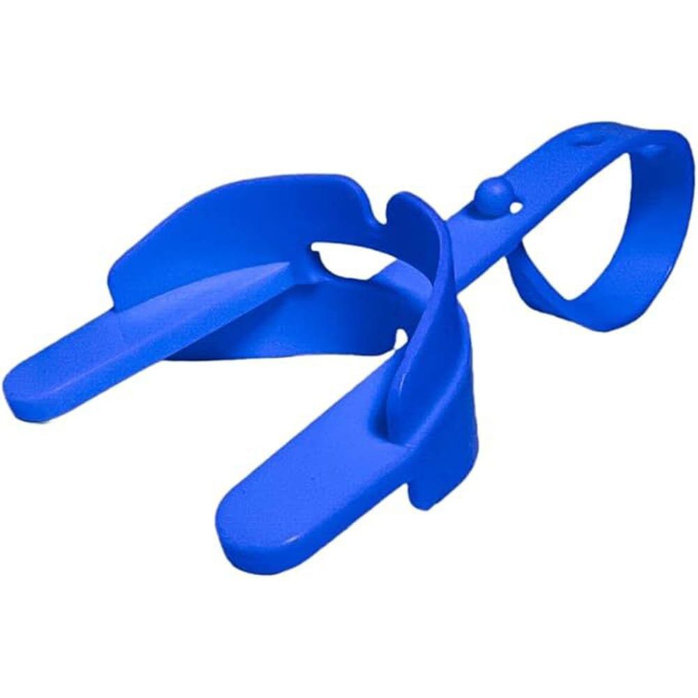 A clear mouth guard.